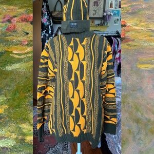 Coogi Sweater and Matching Hat